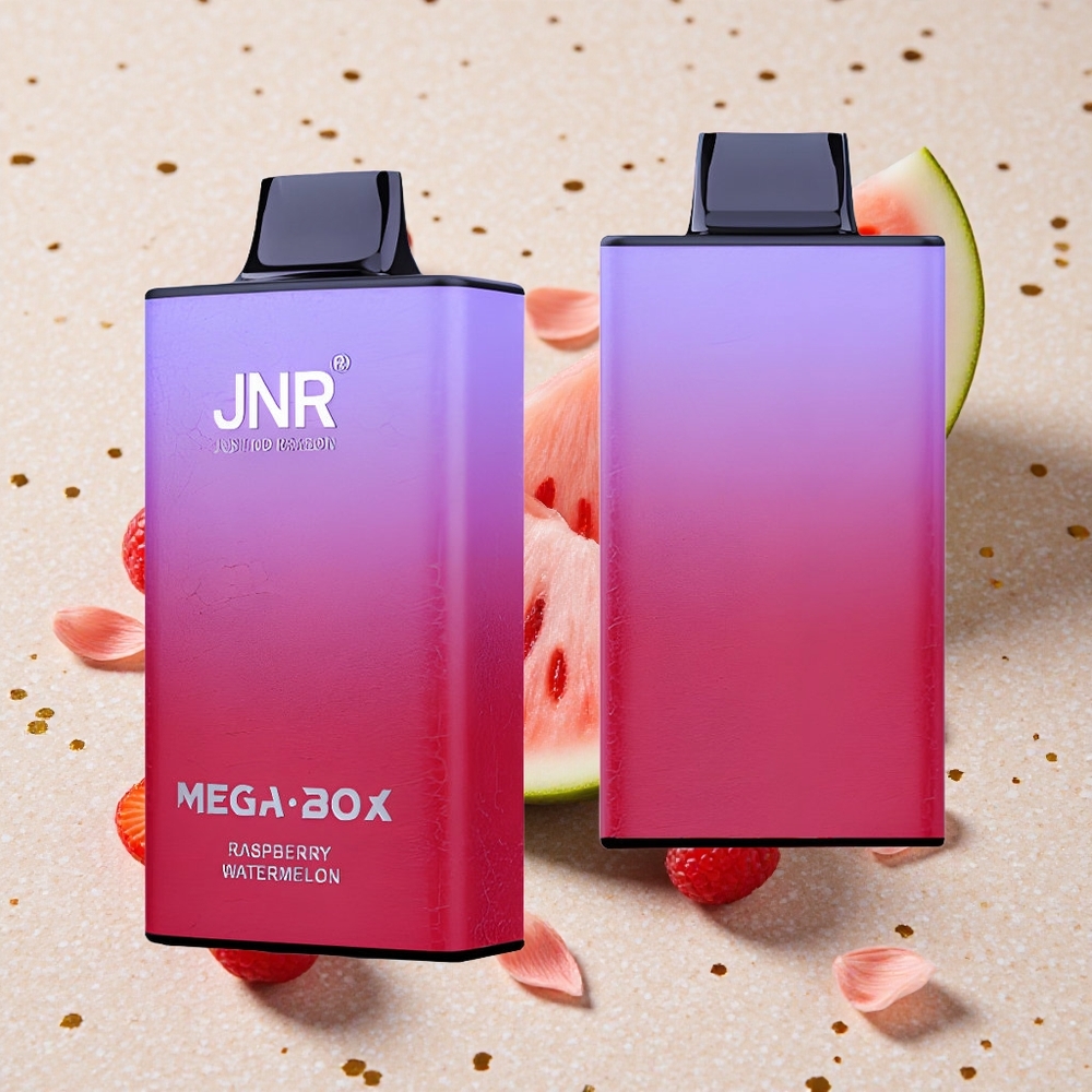 JNR Mega Box 25000 Puffs Jednorázová Vape Malina Vodní Meloun 30ml Kapalina 850mAh Baterie
