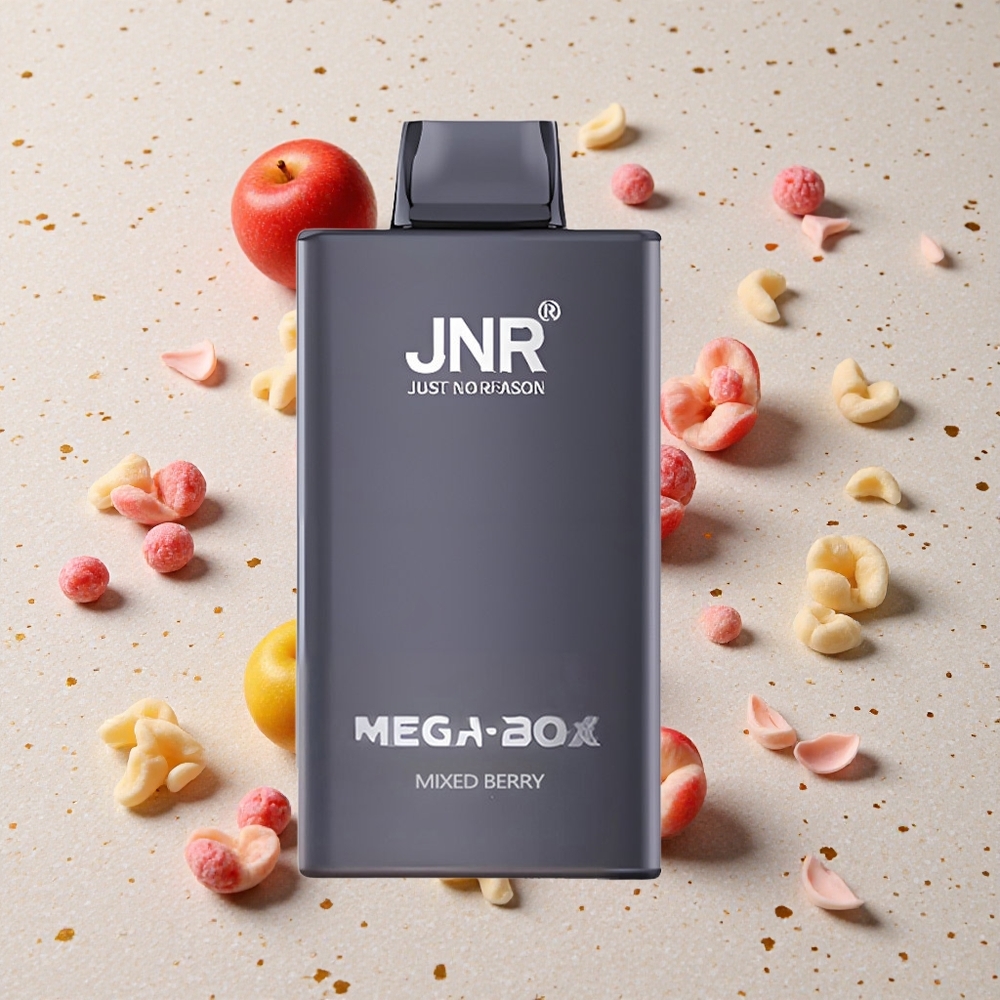JNR Mega Box 25000 Puffs Jednorázová Vape Směs Bobulí 30ml a 850mAh