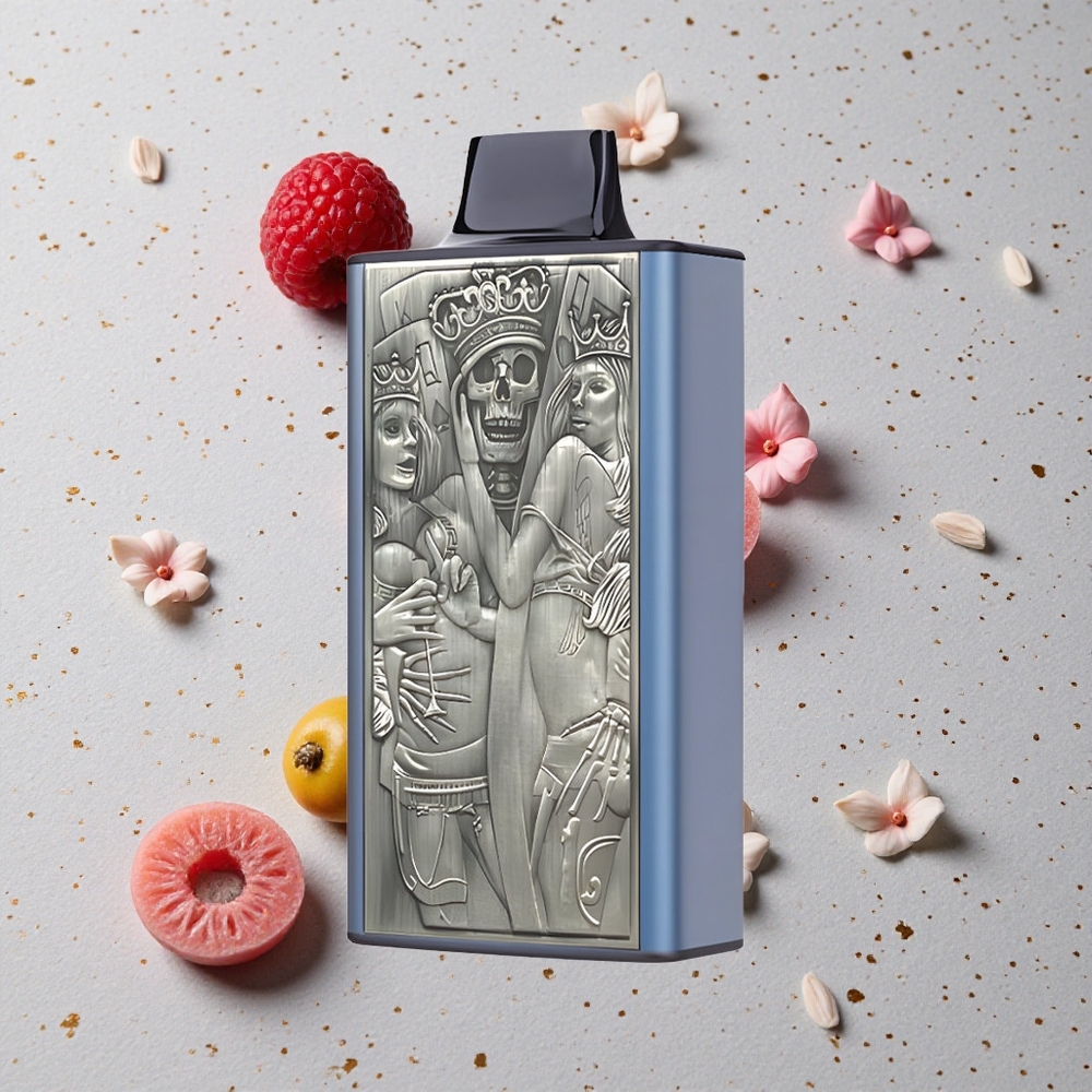 JNR Mega Box 25000 Puffs Modrá Malina Třešeň 30ml 850mAh