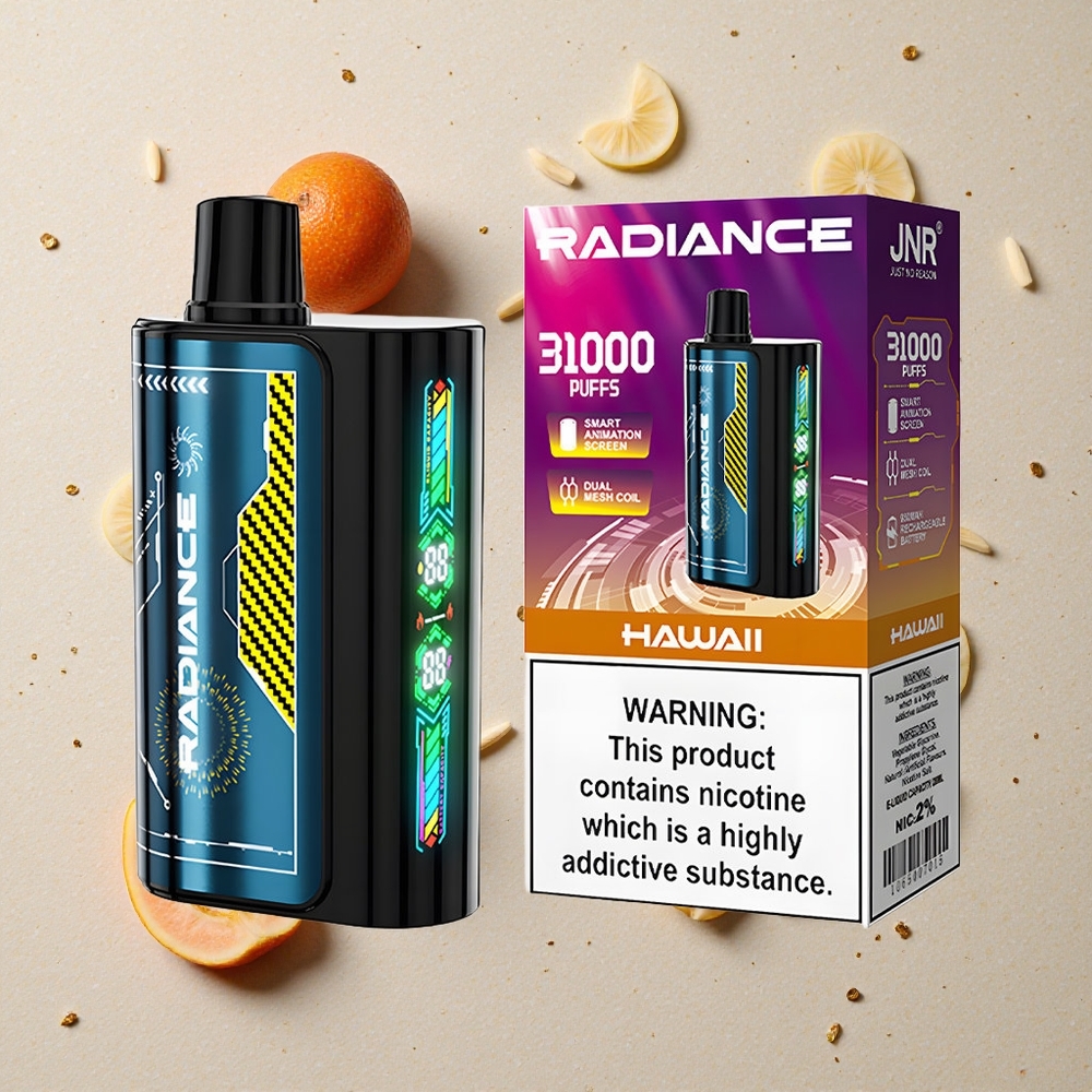 JNR Radiance 31000 Puffs Havaj 28ml E-liquid 2% Nikotinu