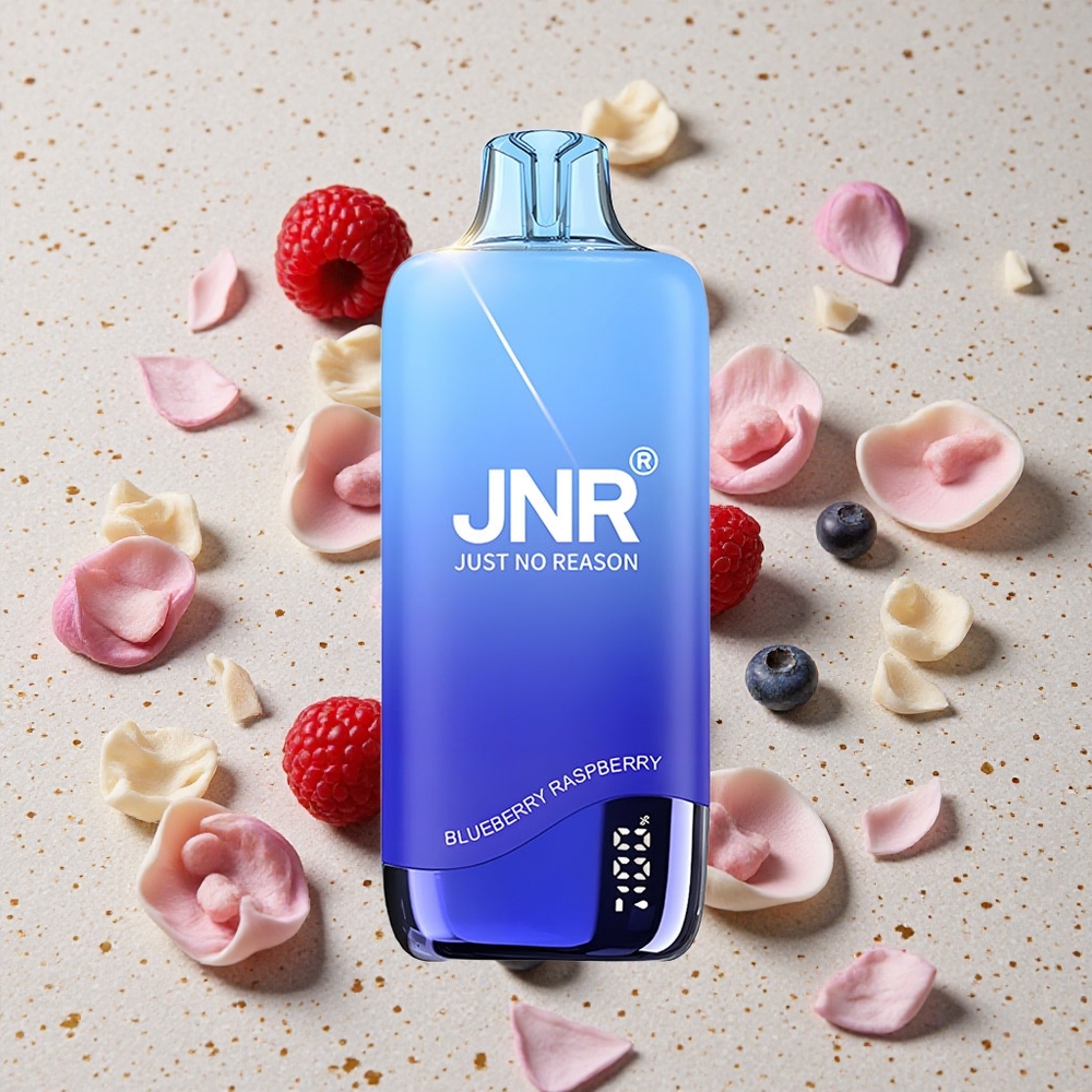 JNR Rainbow 10500 Puffs Jednorázová Vape Borůvka Malina 600mAh 18ml