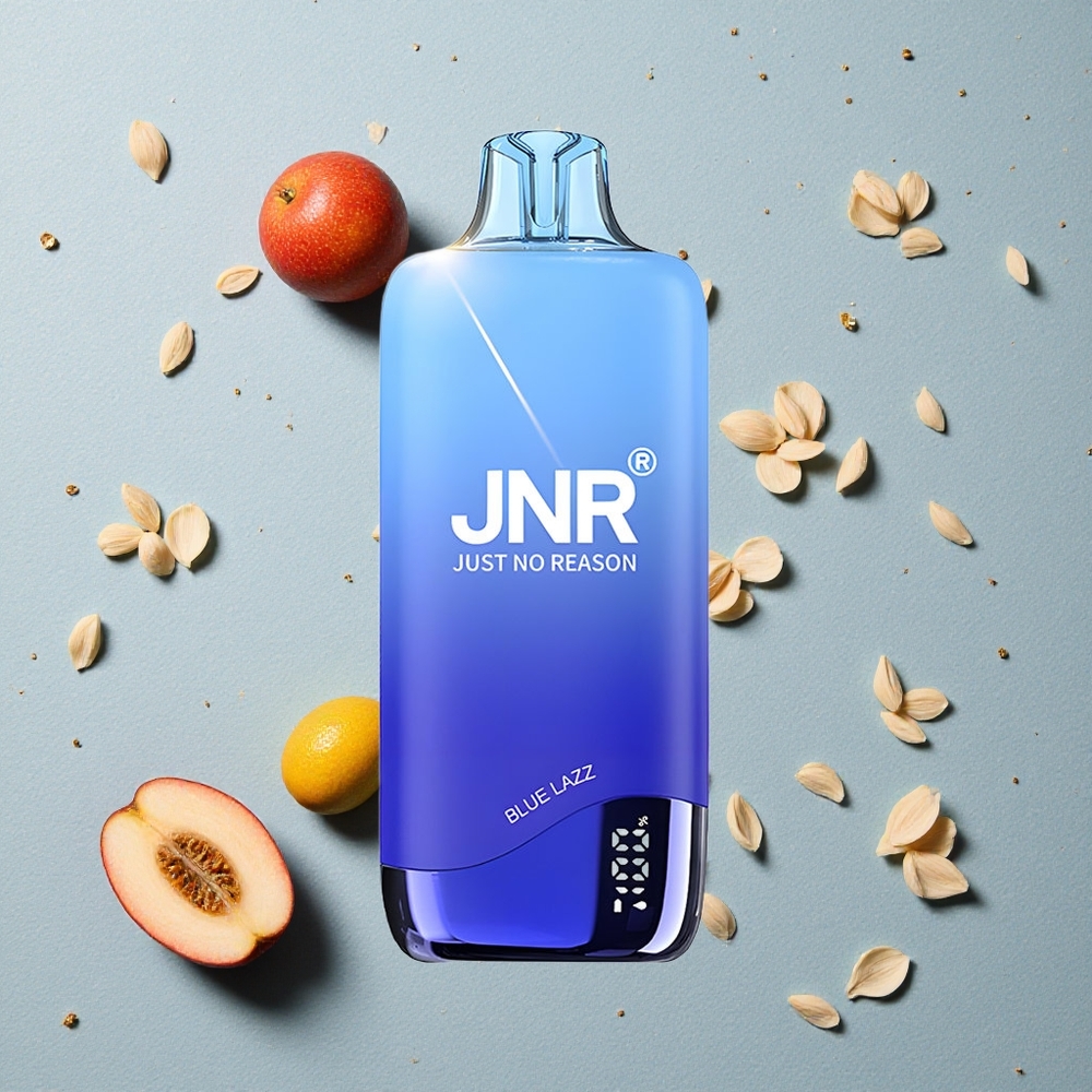 JNR Rainbow 10500 Puffs Jednorázová Vape Modrá Lazz 18ml e-Liquid 0.8ohm Mesh Cívka