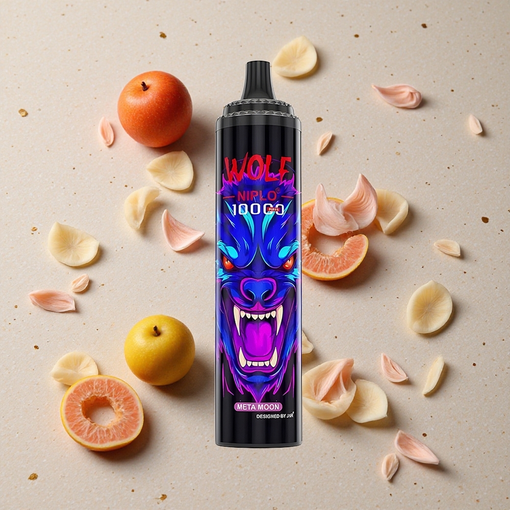 JNR Wolf Niplo 10000 Puffs Meta Měsíc 20ml 650mAh