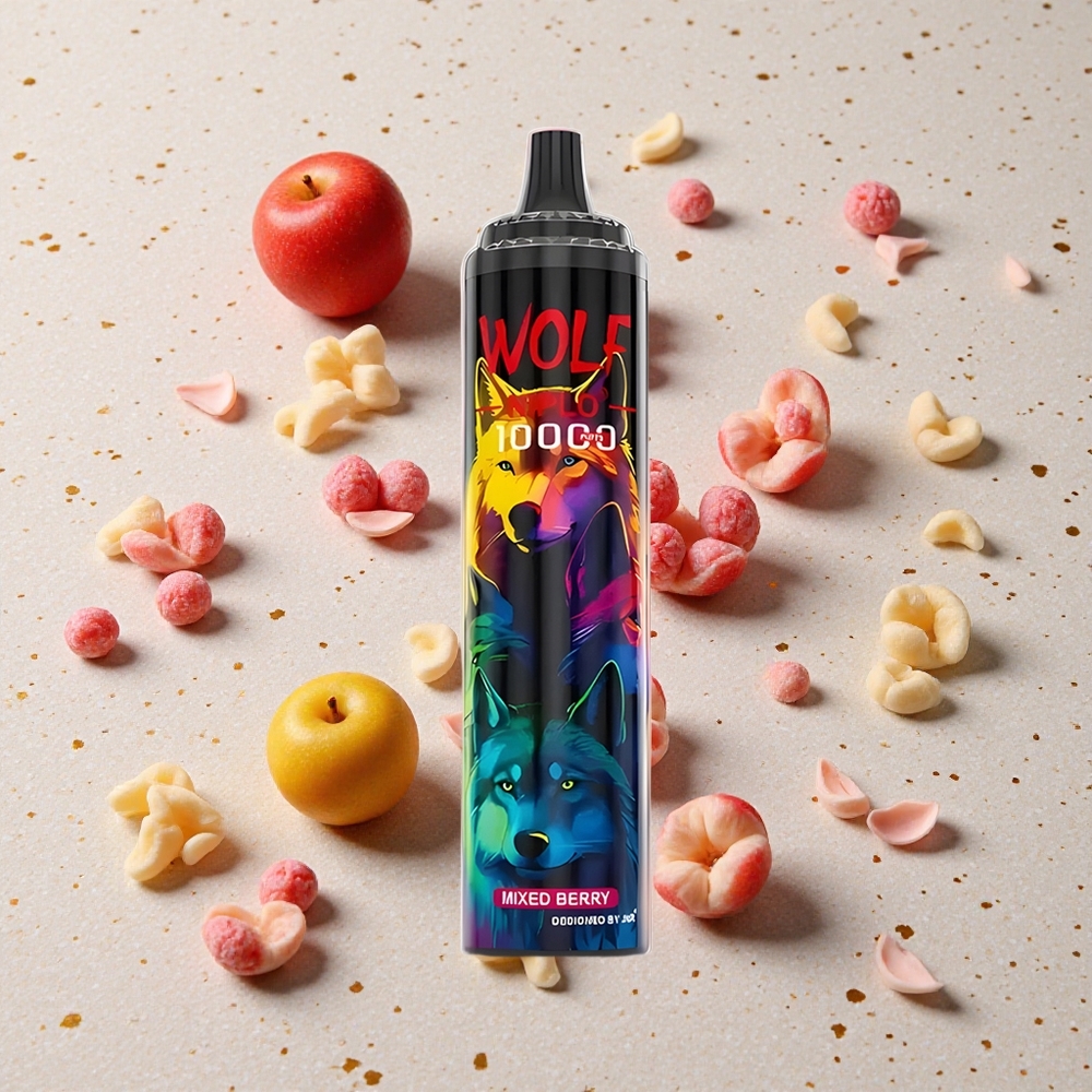 JNR Wolf Niplo 10000 Puffs Směs Bobulí Ok 1.0 Ohm 20ml