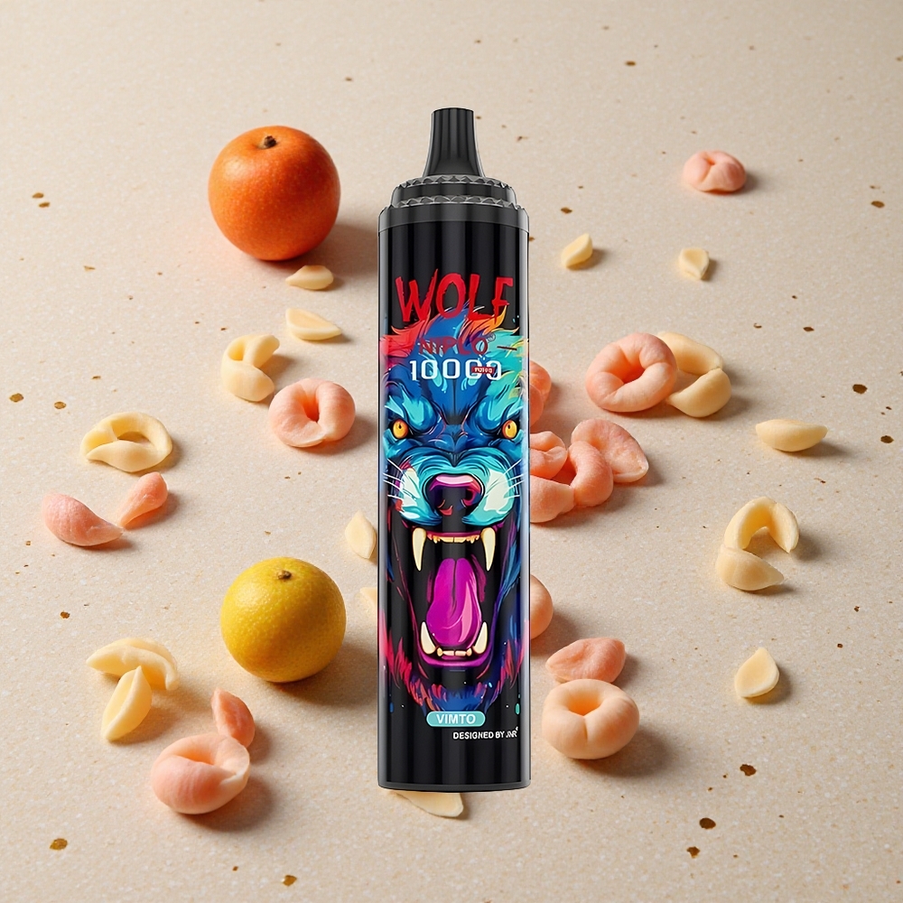 JNR Wolf Niplo 10000 Puffs Vimto Mřížková Cívka 1.0 Ohm Kapacita E-liquidu 20ml