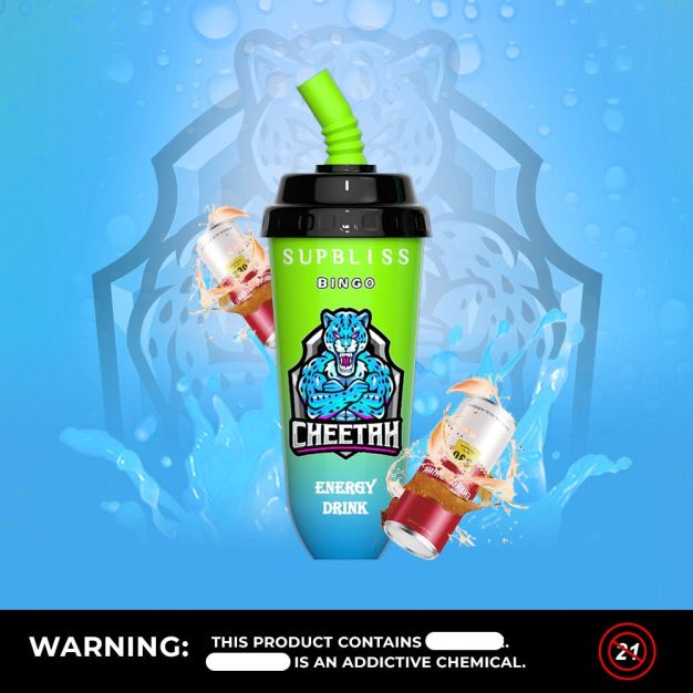 RandM Supbliss Bingo 8000 vape pod zařízení 1ks růžový citron RandM vape Czech Republic - 0244R260