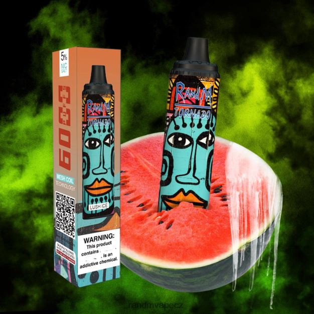 RandM Tornado 6000 vape pod zařízení s ovládáním průtoku vzduchu 1ks energetický nápoj RandM tornado CZ - 0244R283
