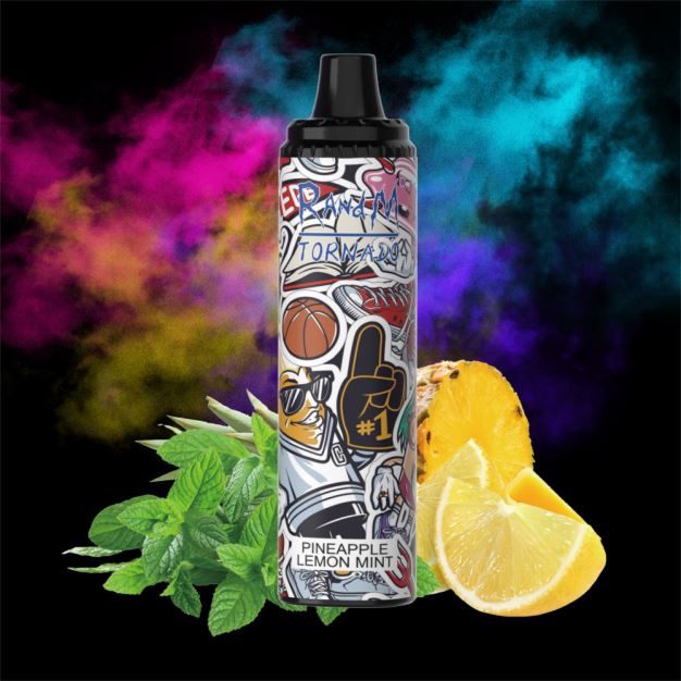 RandM Tornado 6000 vape pod zařízení s ovládáním průtoku vzduchu 1ks energetický nápoj RandM tornado CZ - 0244R283