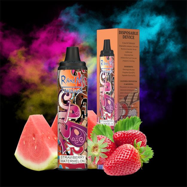RandM Tornado 6000 vape pod zařízení s ovládáním průtoku vzduchu 1ks energetický nápoj RandM tornado CZ - 0244R283