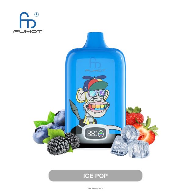 Fumot Original RandM Digital Box 12000 baterie a kapalný displej vape zařízení ledový pop RandM vape Czech Republic - 0244R10