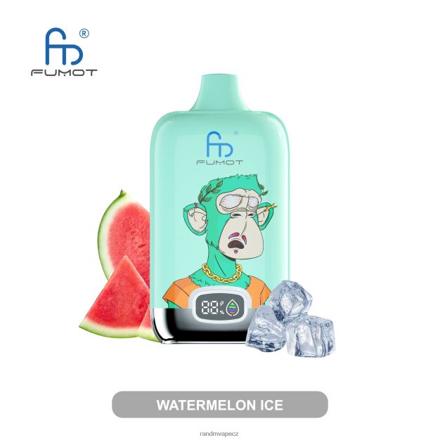Fumot Original RandM Digital Box 12000 baterie a kapalný displej vape zařízení růžová limonáda RandM vape supplier - 0244R11
