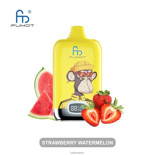 Fumot Original RandM Digital Box 12000 baterie a kapalný displej vape zařízení růžová limonáda RandM vape supplier - 0244R11