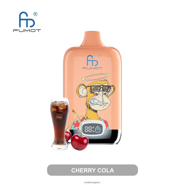 Fumot Original RandM Digital Box 12000 baterie a kapalný displej vape zařízení třešňová cola RandM tornado online shop - 0244R16