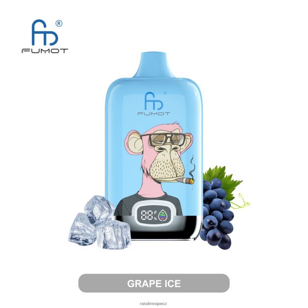Fumot Original RandM Digital Box 12000 baterie a kapalný displej vape zařízení třešňová cola RandM tornado online shop - 0244R16