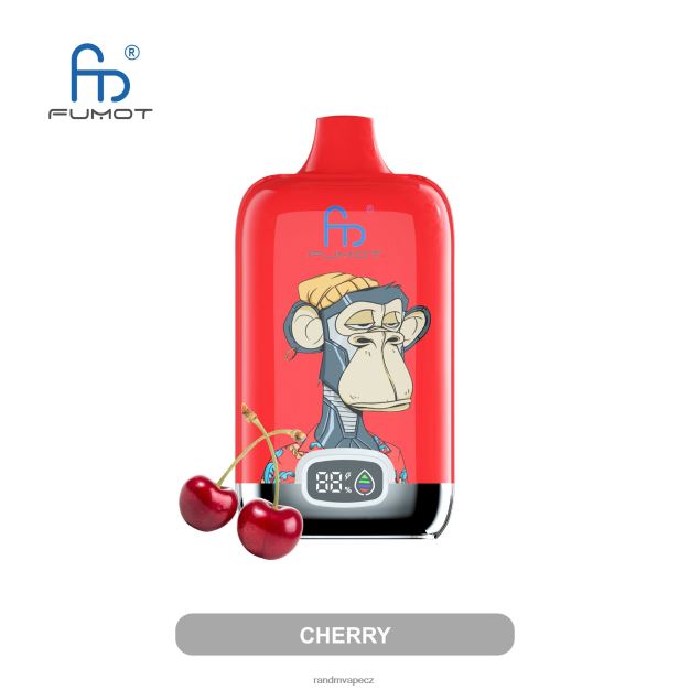 Fumot Original RandM Digital Box 12000 baterie a kapalný displej vape zařízení třešňová cola RandM tornado online shop - 0244R16