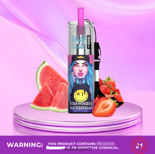 RandM Tornado 10000 plus zařízení na regulaci průtoku vzduchu 1ks broskev mango RandM vape website - 0244R85
