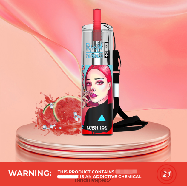 RandM Tornado 10000 plus zařízení na regulaci průtoku vzduchu 1ks broskev mango RandM vape website - 0244R85