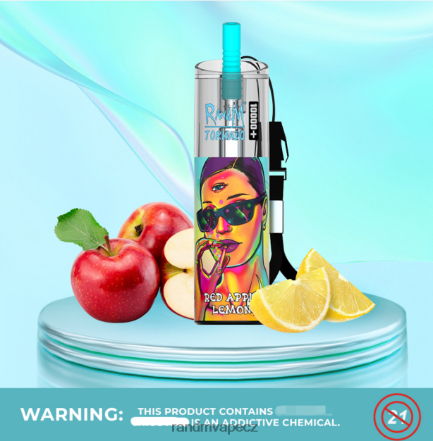 RandM Tornado 10000 plus zařízení na regulaci průtoku vzduchu 1ks doktor modrý RandM vape praha - 0244R84