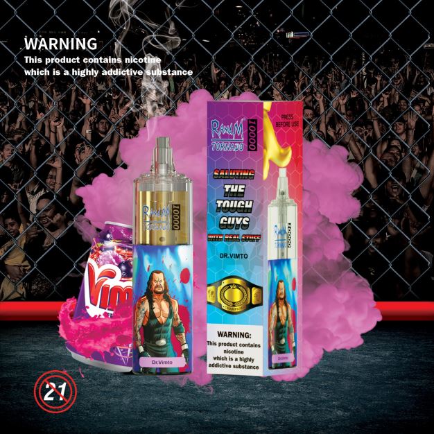 RandM Tornado Zařízení pro regulaci průtoku vzduchu 10000 vape 1ks borůvková třešeň RandM tornado CZ - 0244R103