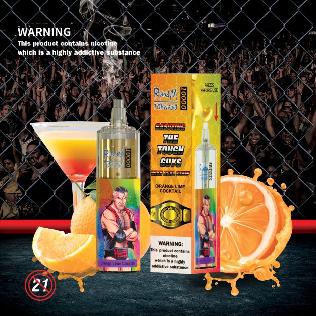 RandM Tornado Zařízení pro regulaci průtoku vzduchu 10000 vape 1ks borůvková třešeň RandM tornado CZ - 0244R103