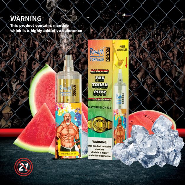 RandM Tornado Zařízení pro regulaci průtoku vzduchu 10000 vape 1ks borůvková třešeň RandM tornado CZ - 0244R103