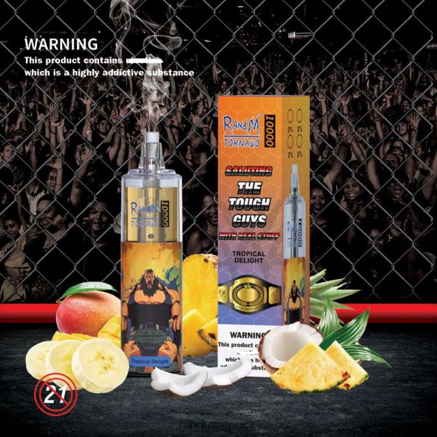 RandM Tornado Zařízení pro regulaci průtoku vzduchu 10000 vape 1ks borůvková třešeň RandM tornado CZ - 0244R103