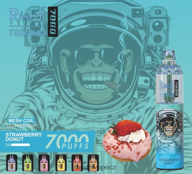 RandM Tornado 7000 airflow control vape zařízení 1ks smíšené bobule RandM tornado online shop - 0244R176