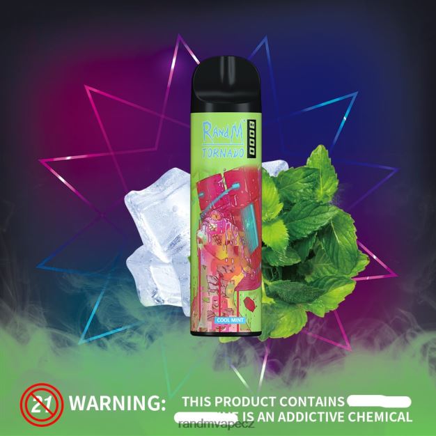RandM Tornado 8000 airflow control vape zařízení 1ks granátové jablko led RandM tornado online shop - 0244R246