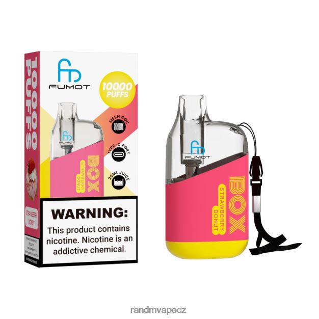 Fumot Original RandM Tornado Box Zařízení pro regulaci průtoku vzduchu 10000 vape 1ks svěží led RandM tornado online shop - 0244R86