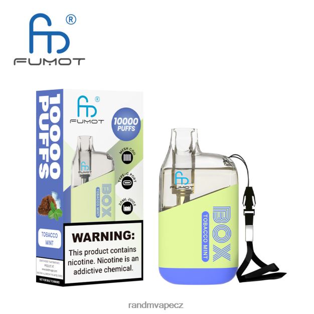 Fumot Original RandM Tornado Box Zařízení pro regulaci průtoku vzduchu 10000 vape 1ks svěží led RandM tornado online shop - 0244R86