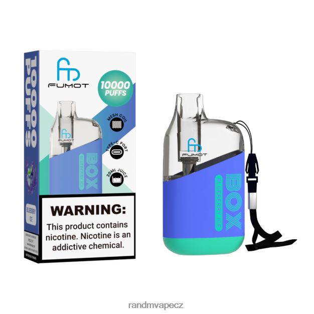 Fumot Original RandM Tornado Box Zařízení pro regulaci průtoku vzduchu 10000 vape 1ks svěží led RandM tornado online shop - 0244R86