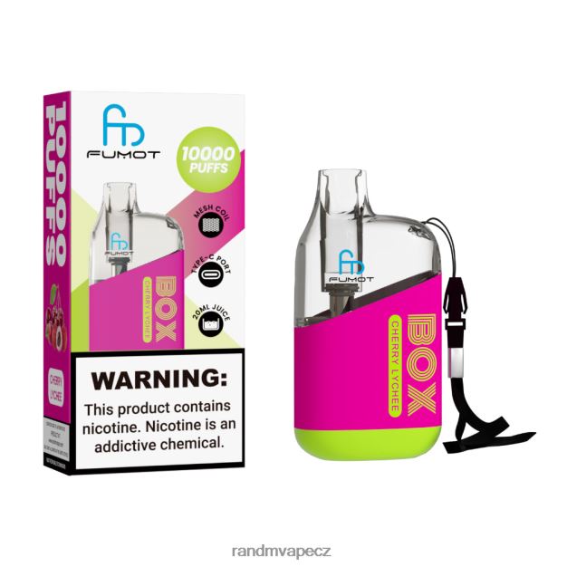 Fumot Original RandM Tornado Box Zařízení pro regulaci průtoku vzduchu 10000 vape 1ks svěží led RandM tornado online shop - 0244R86