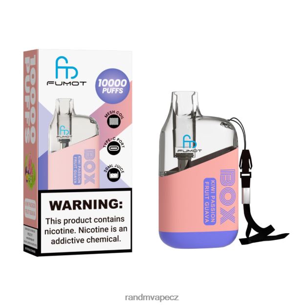 Fumot Original RandM Tornado Box Zařízení pro regulaci průtoku vzduchu 10000 vape 1ks svěží led RandM tornado online shop - 0244R86